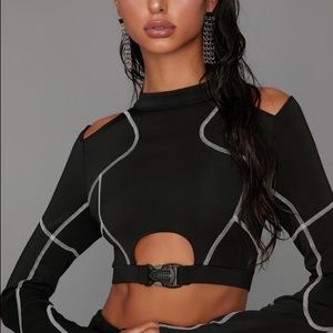 Dolls Kill Poster Grl Lead The Way Crop Top